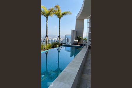 Área comum - Piscina de apartamento para alugar com 1 quarto, 45m² em Santa Efigênia, São Paulo