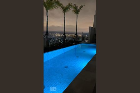 Área comum - Piscina de apartamento para alugar com 1 quarto, 45m² em Santa Efigênia, São Paulo