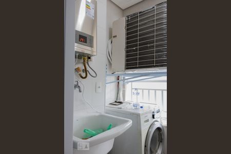Área de Serviço de apartamento para alugar com 1 quarto, 45m² em Santa Efigênia, São Paulo