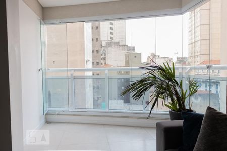 Varanda de apartamento para alugar com 1 quarto, 45m² em Santa Efigênia, São Paulo
