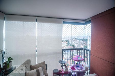 Varanda de apartamento à venda com 2 quartos, 70m² em Vila Regente Feijó, São Paulo