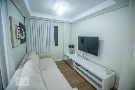 Sala de apartamento à venda com 2 quartos, 70m² em Vila Regente Feijó, São Paulo
