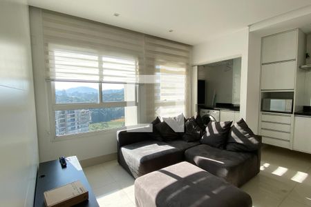 Sala de apartamento para alugar com 1 quarto, 43m² em Melville Empresarial Ii, Barueri