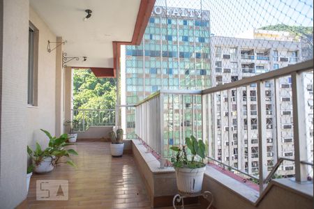 Varanda da Sala de apartamento à venda com 2 quartos, 105m² em Copacabana, Rio de Janeiro