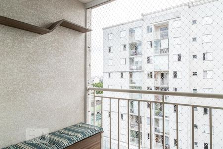 Varanda da Sala de apartamento à venda com 3 quartos, 67m² em Vila Jacuí, São Paulo
