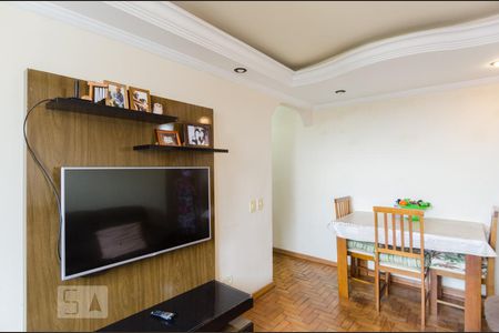 Sala de apartamento à venda com 3 quartos, 69m² em Jardim Prudência, Diadema