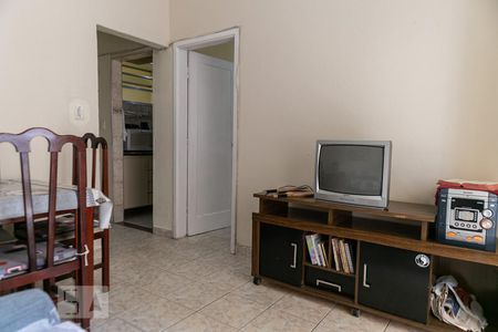 Sala de apartamento para alugar com 1 quarto, 60m² em Boqueirão, Santos