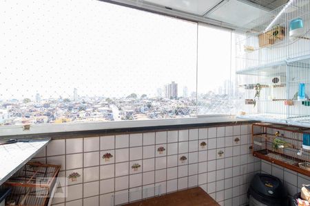 Varanda da Sala de apartamento à venda com 2 quartos, 60m² em Parque Peruche, São Paulo