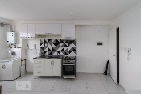 Sala e Cozinha de apartamento para alugar com 1 quarto, 33m² em Jardim Brasília (zona Norte), São Paulo