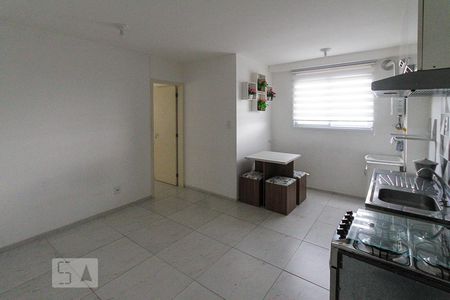 Sala e Cozinha de apartamento para alugar com 1 quarto, 33m² em Jardim Brasília (zona Norte), São Paulo