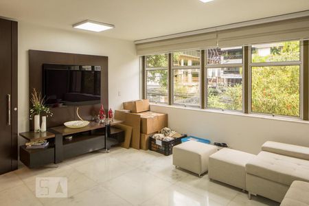 Sala de apartamento à venda com 3 quartos, 145m² em Lourdes, Belo Horizonte