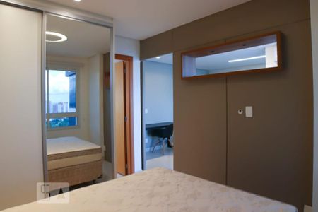 Detalhe da Suite de kitnet/studio para alugar com 1 quarto, 46m² em Setor Bueno, Goiânia