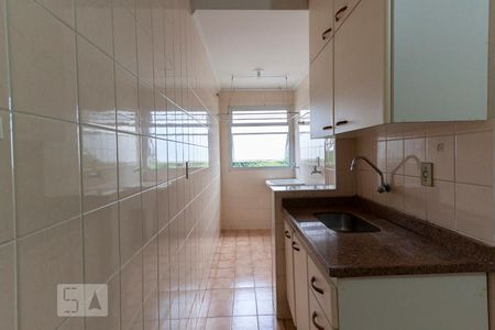 Cozinha de apartamento para alugar com 1 quarto, 50m² em Barão Geraldo, Campinas