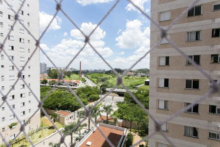 Vista da Sala de apartamento à venda com 1 quarto, 35m² em Jardim Ibitirama, São Paulo