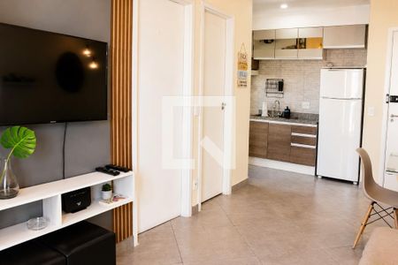 Sala de apartamento para alugar com 1 quarto, 42m² em Bela Vista, São Paulo