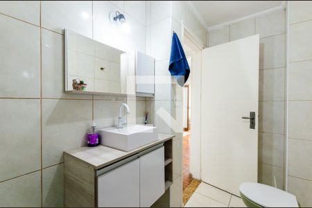 Banheiro de apartamento para alugar com 1 quarto, 42m² em Boqueirão, Santos