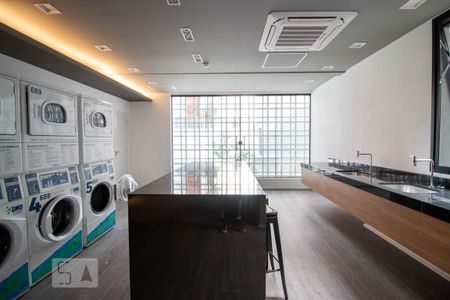 Studio para alugar com 40m², 1 quarto e sem vagaLavanderia