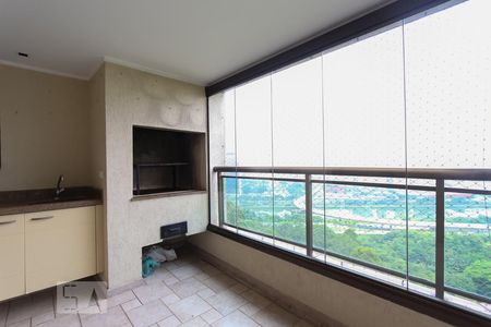 Varanda gourmet de apartamento para alugar com 3 quartos, 225m² em Jardim Fonte do Morumbi, São Paulo
