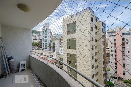 Varanda da Sala de apartamento para alugar com 3 quartos, 80m² em Buritis, Belo Horizonte