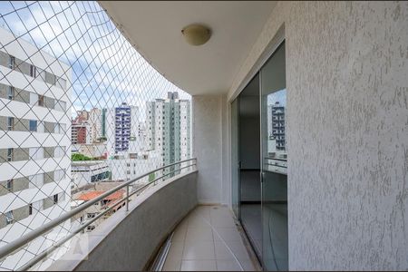 Varanda da Sala de apartamento para alugar com 3 quartos, 80m² em Buritis, Belo Horizonte