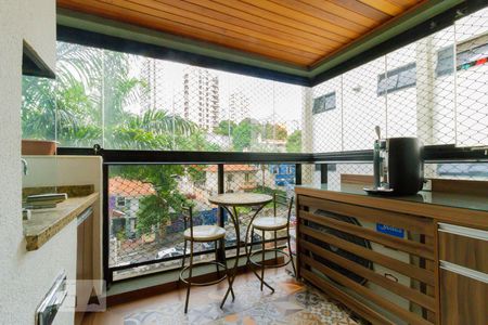 Varanda gourmet de apartamento para alugar com 3 quartos, 100m² em Paraíso, São Paulo