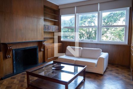 Sala de Estar de apartamento à venda com 4 quartos, 250m² em Flamengo, Rio de Janeiro