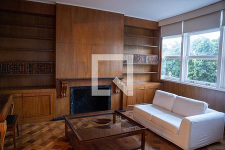 Sala de Estar de apartamento à venda com 4 quartos, 250m² em Flamengo, Rio de Janeiro