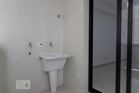 Sacada/área de serviço de kitnet/studio para alugar com 1 quarto, 37m² em Paraíso, São Paulo