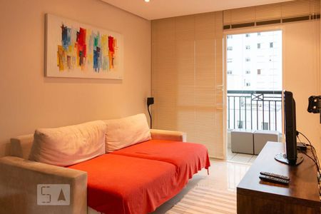 Sala de apartamento para alugar com 2 quartos, 71m² em Pompeia, São Paulo