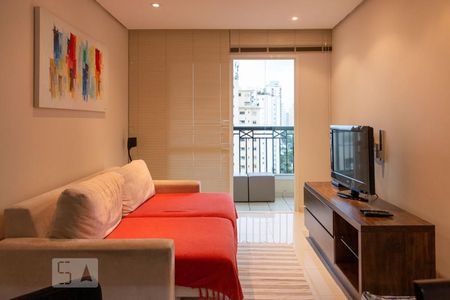 Sala de apartamento para alugar com 2 quartos, 71m² em Pompeia, São Paulo