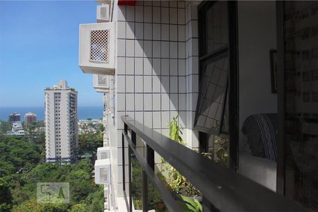 Varanda de apartamento para alugar com 4 quartos, 129m² em Barra da Tijuca, Rio de Janeiro