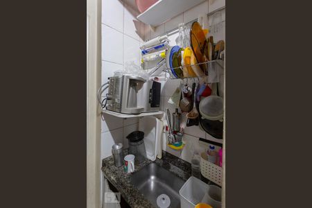 Cozinha de apartamento à venda com 1 quarto, 36m² em Santa Cecília, São Paulo