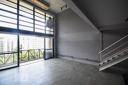 Sala de apartamento à venda com 1 quarto, 97m² em Vila Progredior, São Paulo