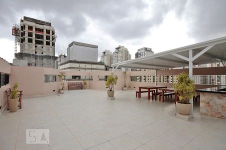 Studio à venda com 32m², 1 quarto e 1 vagaTerraço