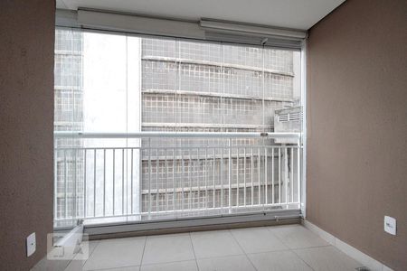 Varanda de kitnet/studio para alugar com 1 quarto, 32m² em Bela Vista, São Paulo