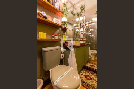 Banheiro de kitnet/studio à venda com 1 quarto, 26m² em Bela Vista, São Paulo