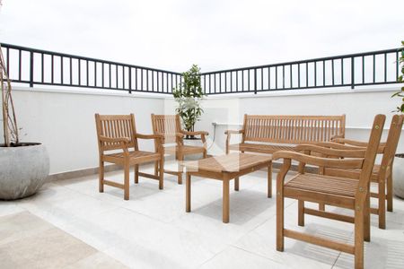 Studio à venda com 26m², 1 quarto e sem vagaTerraço