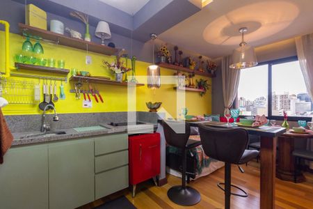 Studio à venda com 26m², 1 quarto e sem vagaCozinha