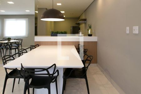 Studio à venda com 26m², 1 quarto e sem vagaSalão de festas