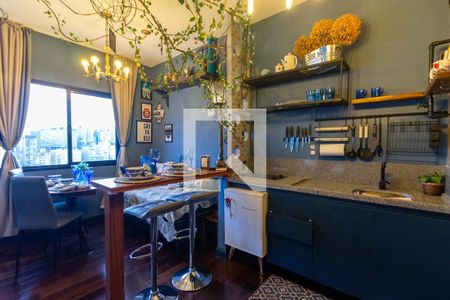 Studio à venda com 26m², 1 quarto e sem vagaCozinha