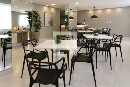 Studio à venda com 26m², 1 quarto e sem vagaSalão de festas