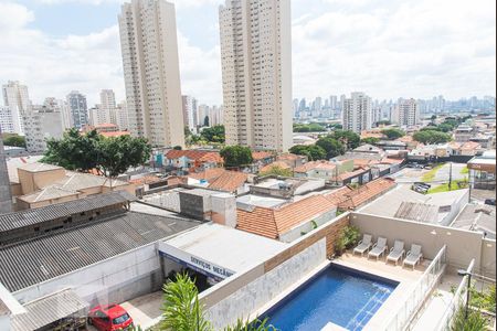 Vista da varanda de kitnet/studio à venda com 1 quarto, 34m² em Ipiranga, São Paulo
