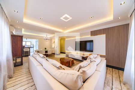 Sala de apartamento à venda com 4 quartos, 370m² em Vila Bastos, Santo André