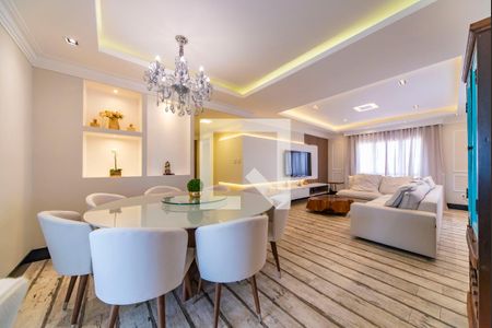 Sala de apartamento à venda com 4 quartos, 370m² em Vila Bastos, Santo André