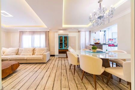 Sala de apartamento à venda com 4 quartos, 370m² em Vila Bastos, Santo André