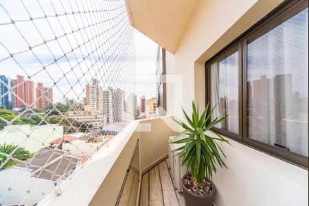 Varanda da Sala de apartamento à venda com 4 quartos, 370m² em Vila Bastos, Santo André