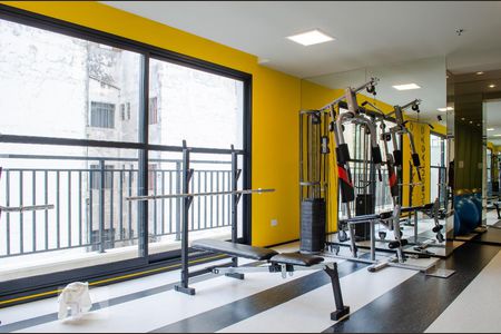 Studio para alugar com 21m², 1 quarto e sem vagaÁrea comum - Academia