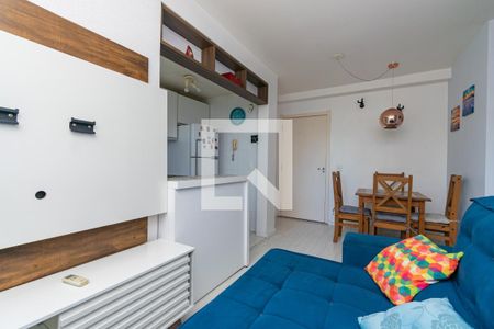 Sala de apartamento para alugar com 2 quartos, 46m² em Cristal, Porto Alegre