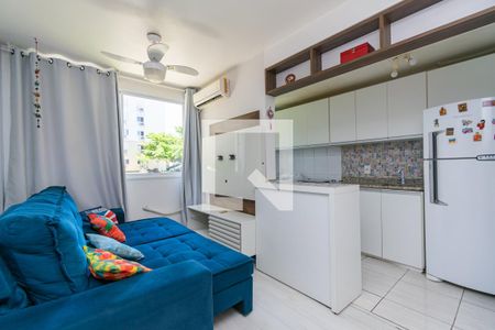 Sala de apartamento para alugar com 2 quartos, 46m² em Cristal, Porto Alegre