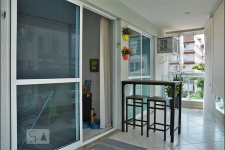 Varanda da Sala de apartamento à venda com 3 quartos, 111m² em Jacarepaguá, Rio de Janeiro